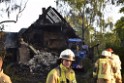 Grossfeuer Einfamilienhaus Siegburg Muehlengrabenstr P1008